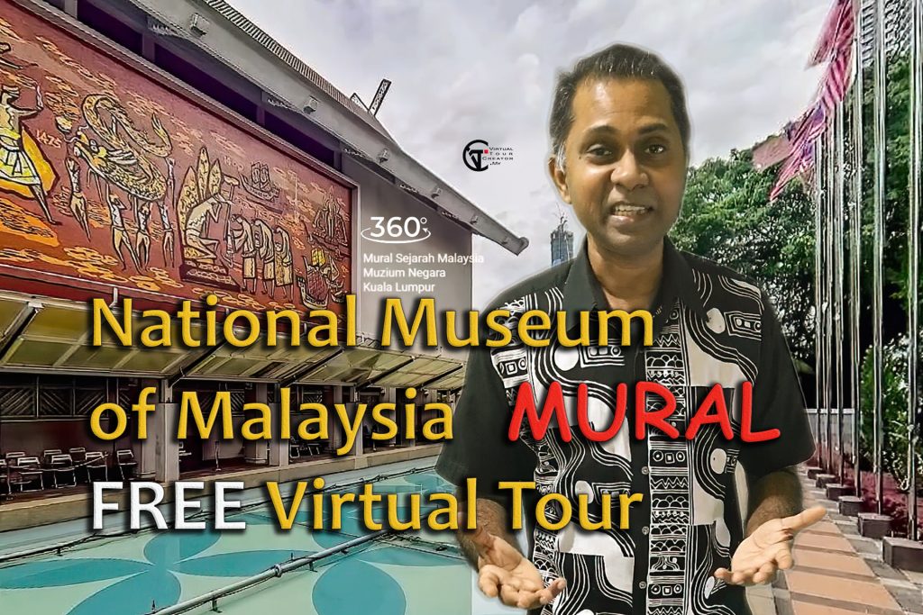 The National Museum of Malaysia Mural was done by Dato' Cheong Lai Tong in 1962. It is about 20 feet by 115 feet made from glass mosaic. Dato Cheong told the story of this mural from the early days of Malaya 1400 to the independent era 1957. The story was retold by tour guide and virtual tour creator Johnson Sisrajah. How the early sail ships came from China, India and Arab. The Mural starts with the Hindu Buddha religion after Malacca embrace Islam and became Centre of Islam. The Ming Dynasty gave covering from Siam to Malacca that allowed Malacca to prosper greatly. https://virtualtourcreator.my/2021/01/19/national-museum-of-malaysia-free-virtual-tour/