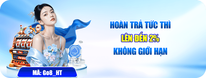 hoàn trả cược lên đến 2%